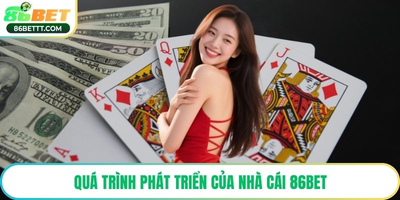 Quá trình phát triển của nhà cái 86Bet
